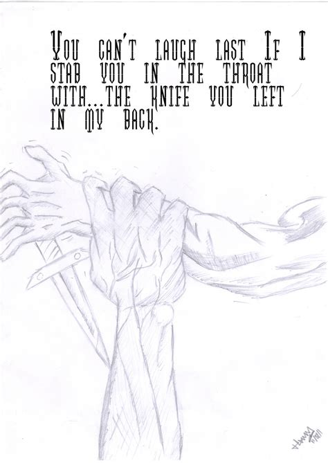 Backstabber- Literally by insanesilversleath on DeviantArt