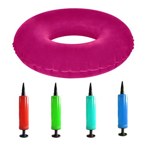 Inflatable Round Cushion Hemorrhoid Medical Donut Cushion Air Seat