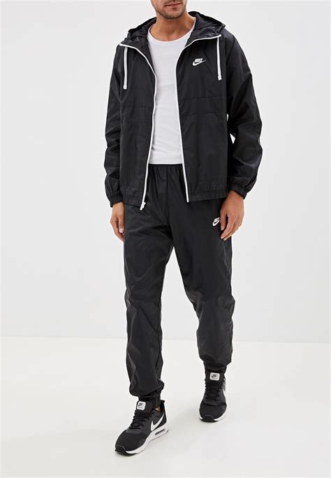 Костюм спортивный Nike Sportswear Mens Hooded Woven Tracksuit цвет