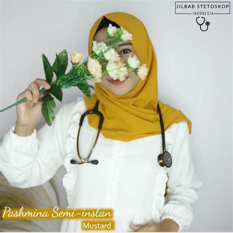 Jual Jilbab Kerudung Hijab Akses Telinga Stetoskop Earphone Dokter