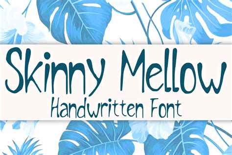 Skinny Mellow Font By MVMET Creative Fabrica