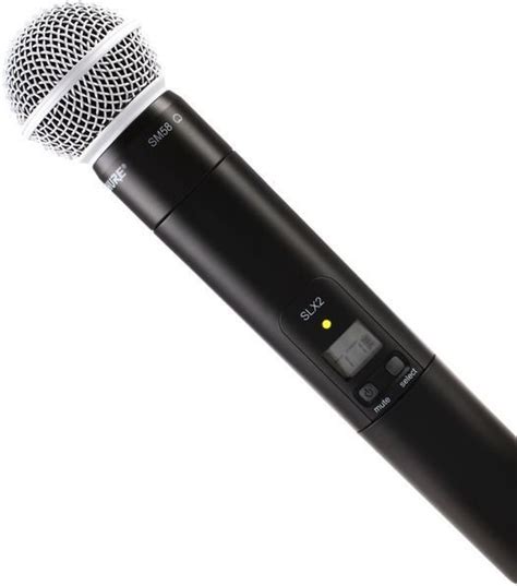 Shure SLX24 SM58 Handheld Wireless Microphone System H5 Band Sweetwater