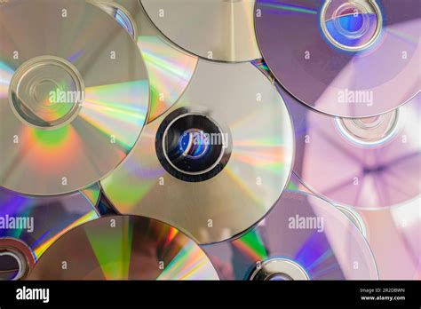 Many Old Cds Represent Technology From The 90s Stacks Of Cds Old
