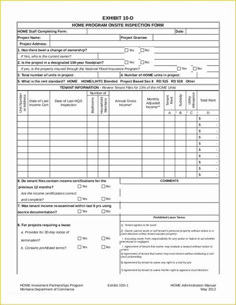 Home Inspection Form Template Free Of Home Inspection Report