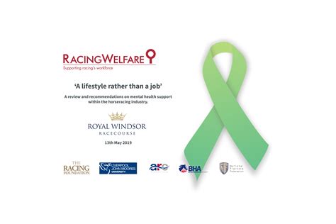 Racing Welfares Industry Wide Mental Health Research Published The