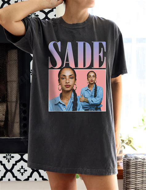 Vintage Sade T Shirt Sade Love Deluxe Shirt Music Fan Shirt Etsy