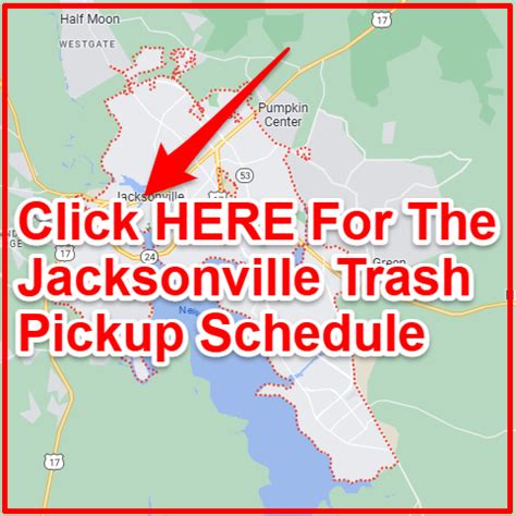 Jacksonville Trash Schedule Bulk Pickup Holidays Map