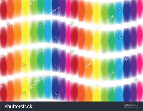 Abstract Colorful Rainbow Wave Background Vector Stock Vector Royalty