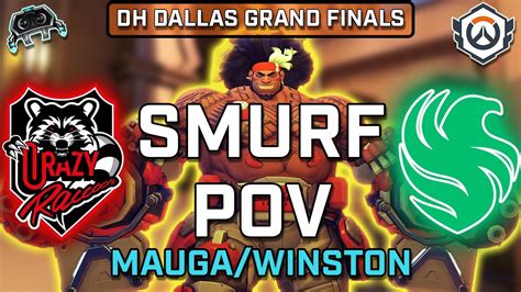 Smurf Pov Crazy Raccoon Vs Team Falcons Grand Finals Dh Dallas