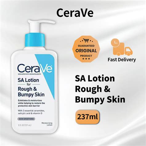 Cerave Renewing Sa Lotion Salicylic Acid Moisturizer 237ml For Rough And Bumpy Skin Epx2025