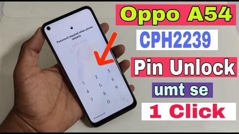 Oppo A54 CPH2239 Unlock FRP Pattern With TFT TOOL Crack Box YouTube