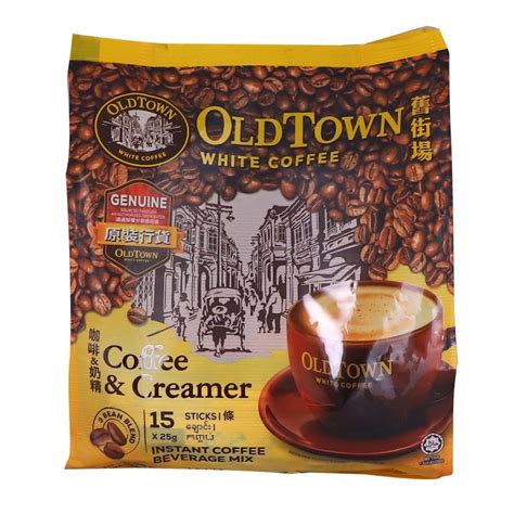 Old Town 2In1 White Coffee No Sugar 15PCS 375G အသငသကကဖ က