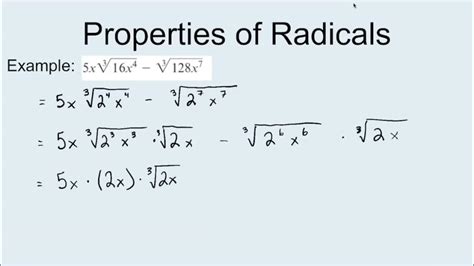 Mat 141 Integer And Rational Number Exponents Presentation 07 Youtube