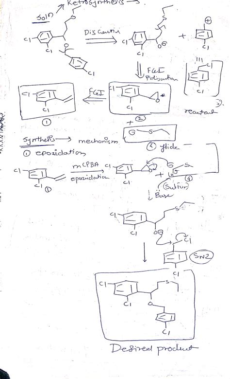 Solved Give The Retrosynthetic Analysis Of The Compound Above In