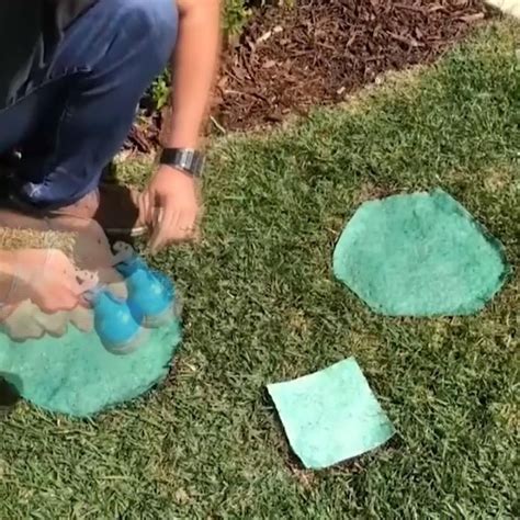 Biodegradable Grass Seed Mat [video] Grass Seed Mat Backyard Landscaping Designs Grass Seed