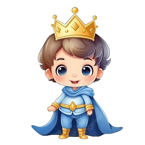 Lindo Personaje De Dibujos Animados Con Corona Png Corona Fr O