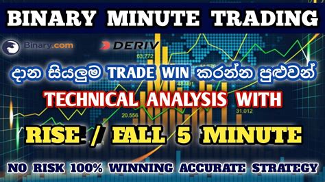 Binary Trading Sinhala Rise Fall Minute Strategy Accurate Method