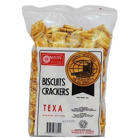 Jual Nissin Crackers Texa Krekers Biscuit Biskuit Kotak Jadul Gurih