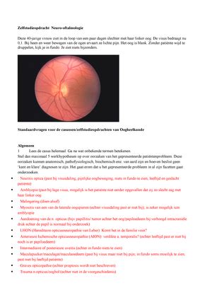 Anatomie En Lichamelijk Onderzoek E Learning Oog E Learning Anatomie