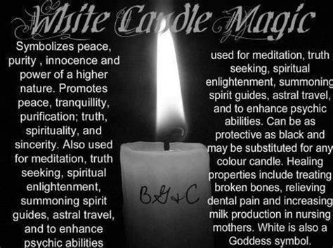 Pin On Pagan White Candle Magic Candle Magic Wiccan Candle