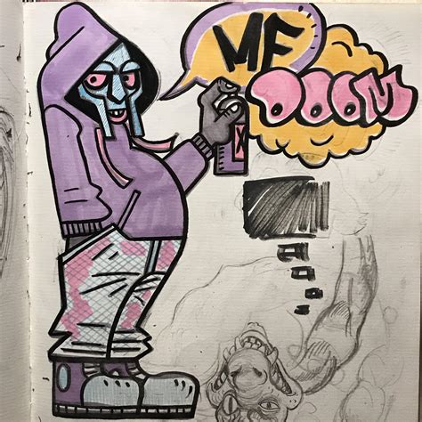 MF DOOM Doing Graffiti By Me R Mfdoom