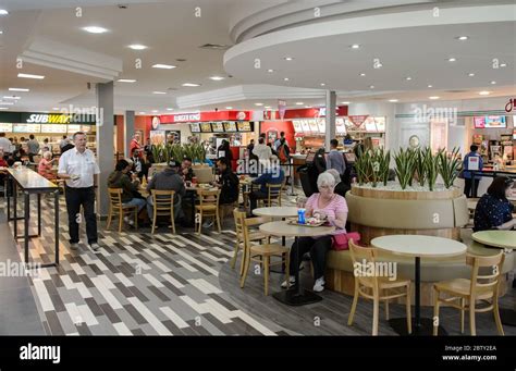 The Welcome Break Motorway Service Station On The M40 Near To Warwick