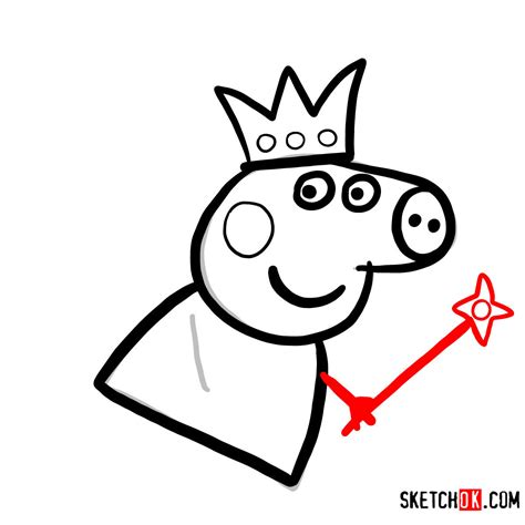 Sketching Magic: How to Draw Peppa Pig in a Fairy Costume