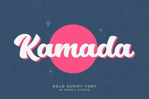 Kamada Font Free Fonts