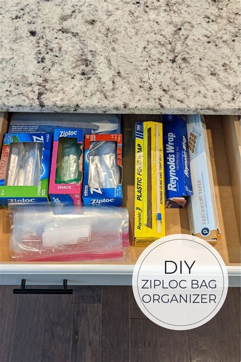 Diy Ziploc Bag Organizer Diy Ziploc Bag Organizer Bag Organization Diy Drawers