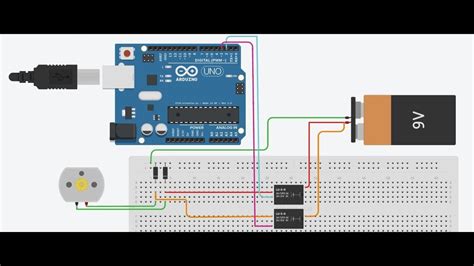 Tourner Un Moteur Mono Phase Dans Deux Directions Avec Arduino Youtube