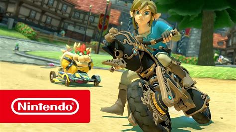 Mario Kart 8 Deluxe X The Legend Of Zelda Breath Of The Wild Nintendo