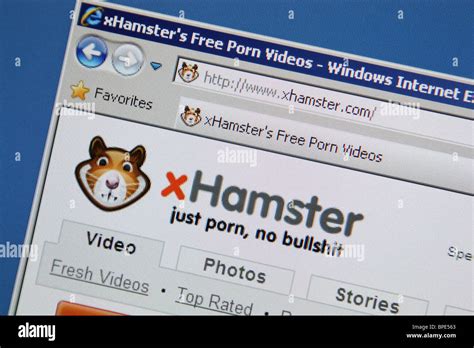Xhamster Porn Adult Video Online Stock Photo Alamy