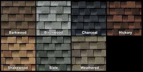 Timberline Shingle Colors