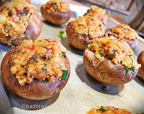 Baby Bella Stuffed Mushrooms