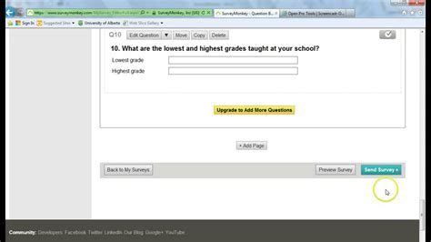 SurveyMonkey Creating Sending And Analyzing A Survey YouTube