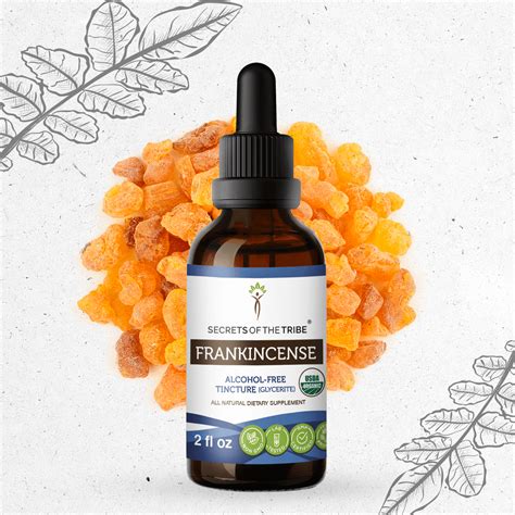 frankincense tincture alcohol  extract organic frankincense