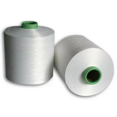 Semi Dull White Spun Polyester Yarn For Textile Industry At Rs 110 Kg