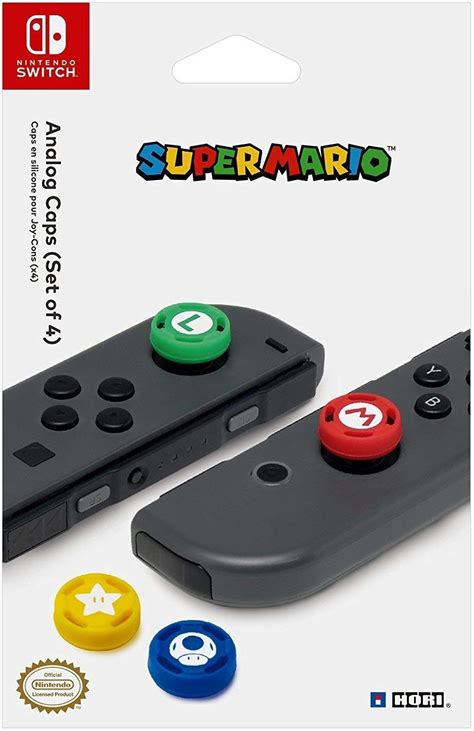 Amazon HORI Nintendo Switch Super Mario Analog Caps Officially