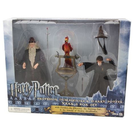 NECA Harry Potter Figure Set - YEAR 2 BOX SET (Dumbledore & Harry ...