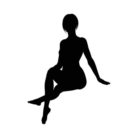 Naked Sexy Girls Silhouette Stock Vector By Angelp 295719702