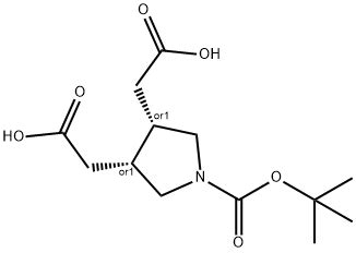 CAS 663171 51 5 Cis 3 4 Bis Carboxymethyl Pyrrolidine 1 Carboxylic