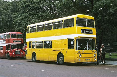 The Transport Library Tynemouth Leyland AN68 198N RCN98N At Newcastle