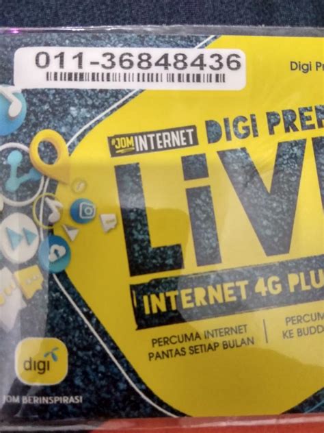 Digi Prepaid Vip Number Mobile Phones Gadgets Mobile Phones