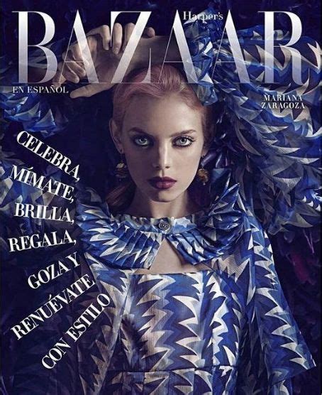 Mariana Zaragoza Harper S Bazaar Magazine January 2019 Cover Photo Mexico