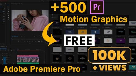 Free Motion Graphics Templates Essential Graphics Use Adobe