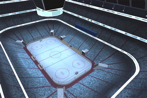 Hockey Ice Arena Stadium 3D 外观 Unity Asset Store