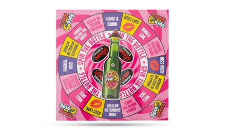 Risque Edition Spin The Bottle Game With 10x10 Spinner Board Avant