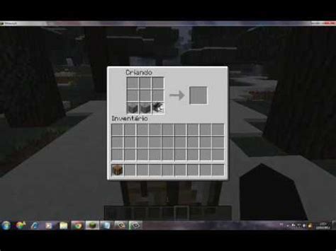 Como Fazer Cerca De Pedra No Minecraft YouTube