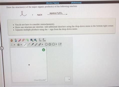 Solved Review Topica References Draw The Structure S Of Chegg