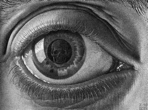 Stephen Ellcock On Instagram M C Escher Eye Of The Beholder Detail